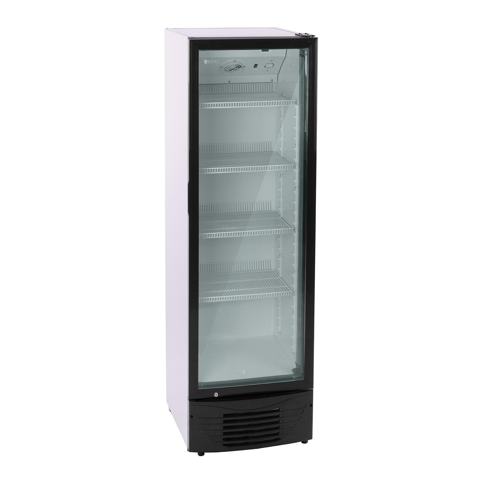 Witryna chłodnicza do butelek 320 l, 4 półki
