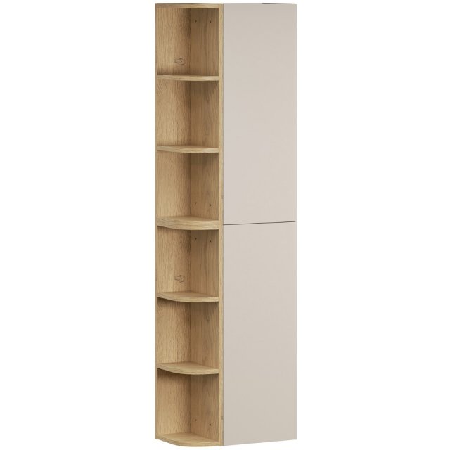 COMAD Zestaw mebli DALIA CASHMERE 2 półsłupki 30 cm, 2 regały CREMONA