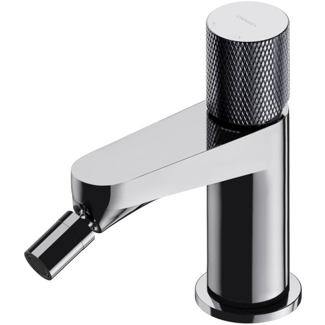 OMNIRES Bateria bidetowa CONTOUR stojąca chrom połysk CT8020CR