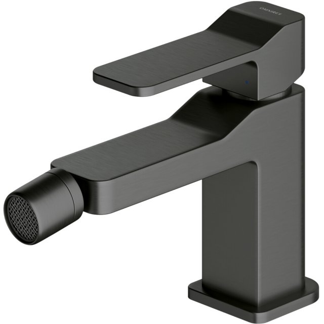 OMNIRES Bateria bidetowa SLIDE stojąca grafit szczotkowany SL7720GR