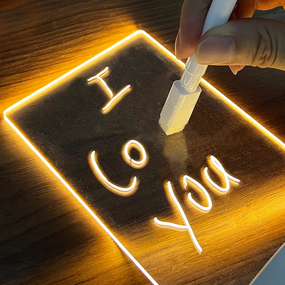 Lampka nocna led + długopis