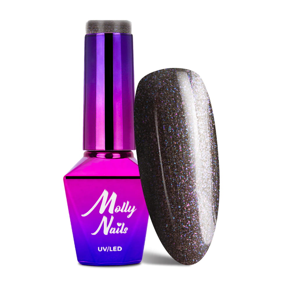 Lakier hybrydowy LED/UV Gel Polish Molly Nails Wedding Dream & Champagne Nr 388 Magnum 8g
