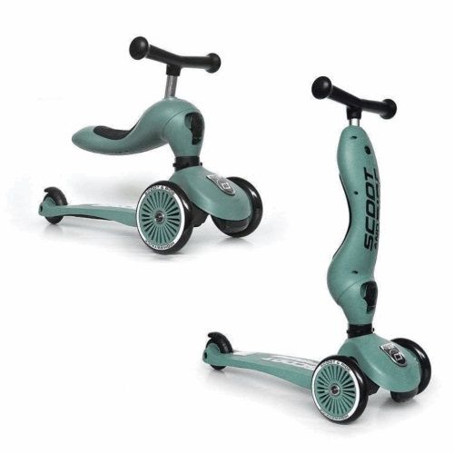 ScootandRide Highwaykick1 - hulajnoga, jeździk 2 w 1-Forest
