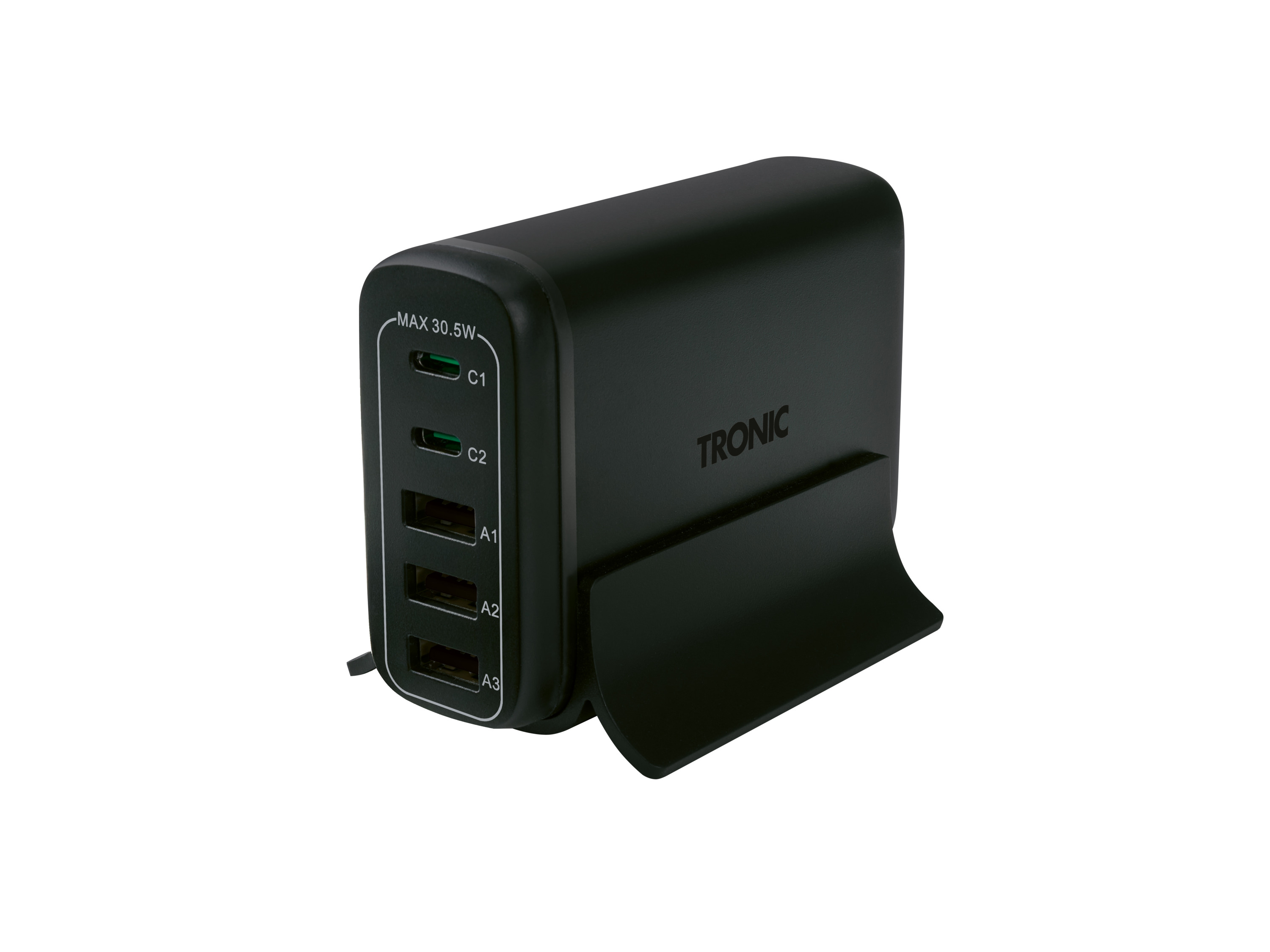 Tronic Stacja USB do ładowania, Tucsac A1 Czarny