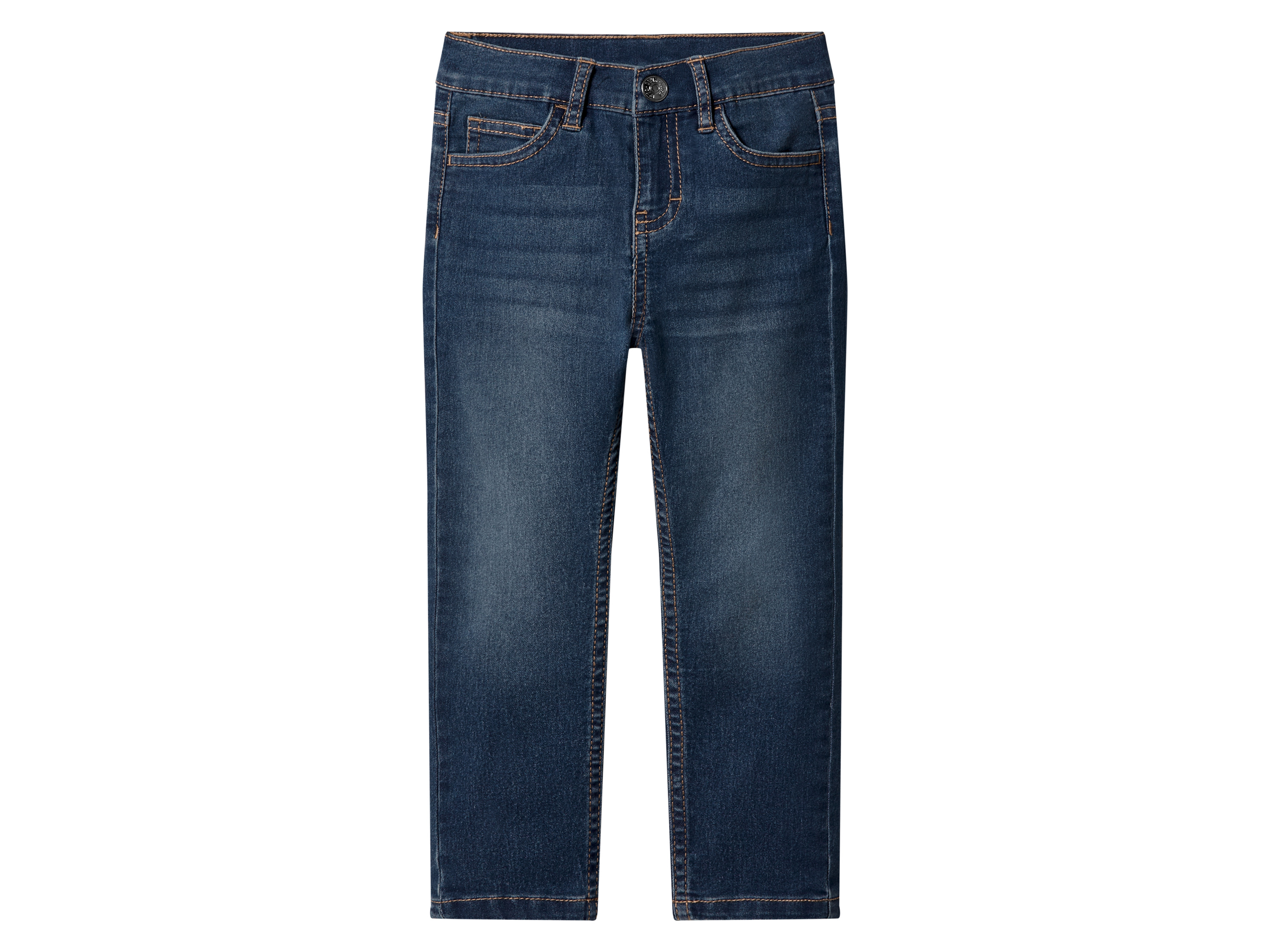 lupilu Jeansy slim fit dziecięce Ciemnoniebieski, 128