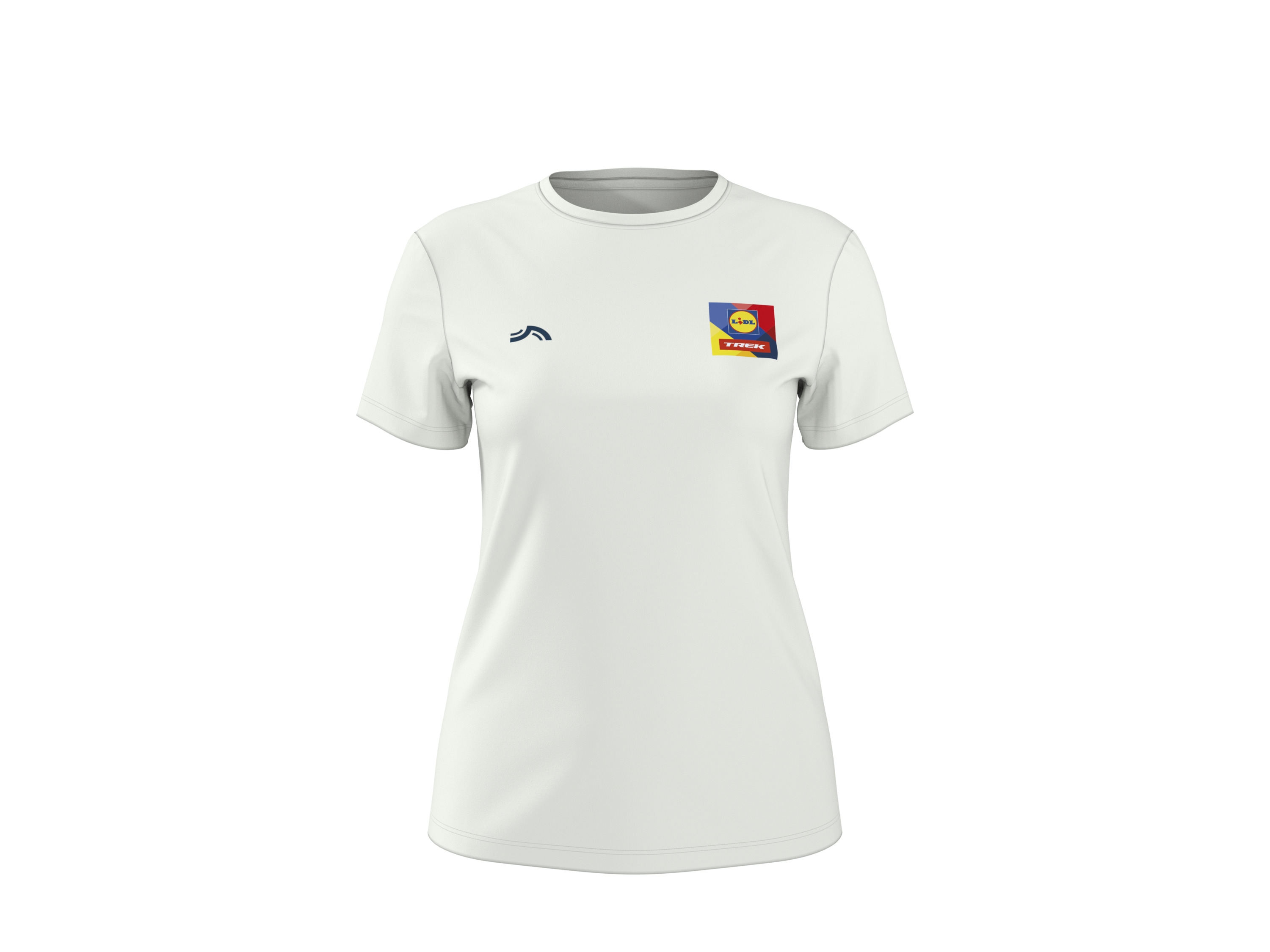 Crivit Koszulka funkcyjna damska Lidl-Trek Biały, XS 32/34