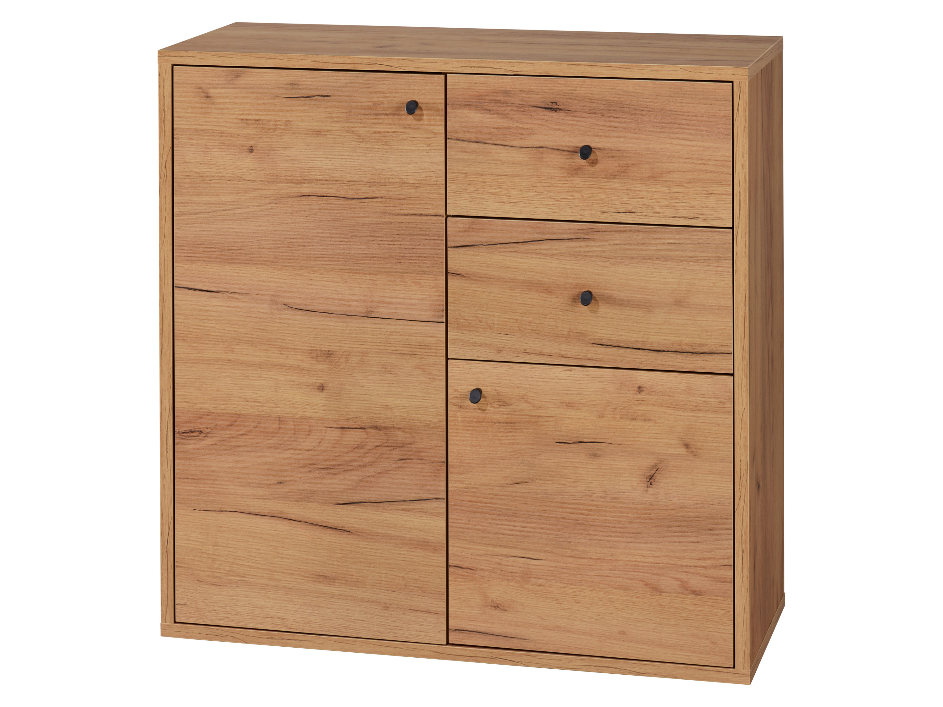 Livarno Komoda Verona z 2 szafkami i 2 szufladami, 80 x 80 x 35 cm
