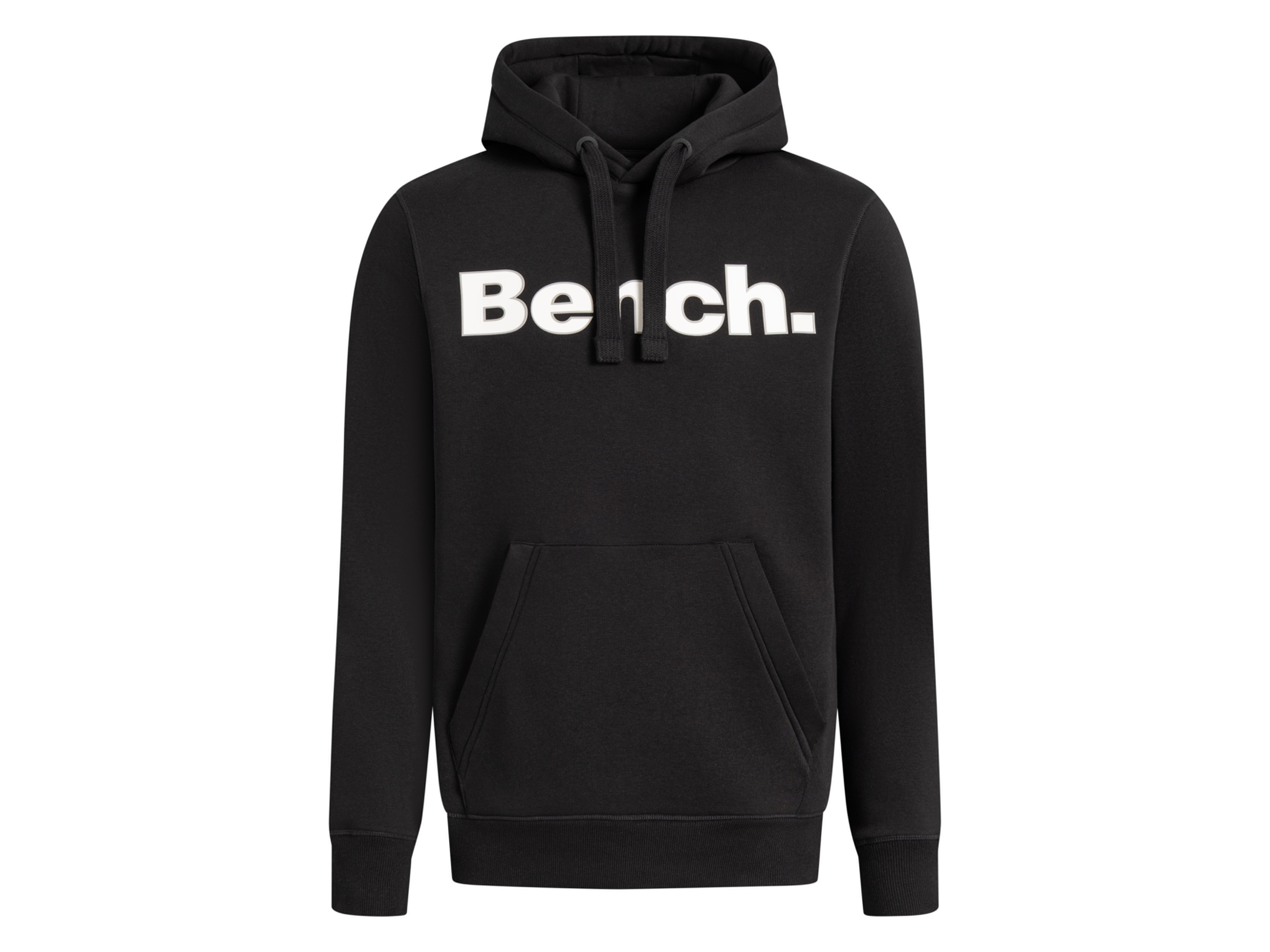 Bench Bluza dresowa męska z kapturem Czarny, L