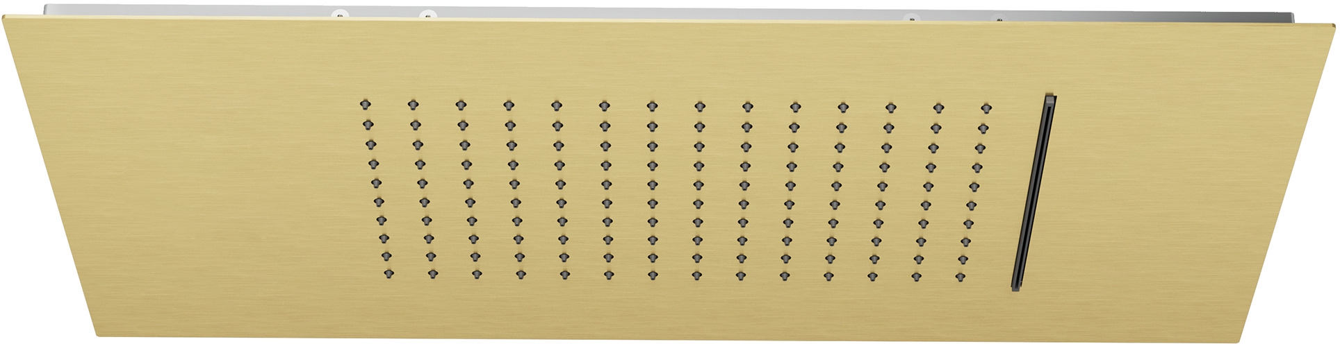 Darmowa Dostawa - Deszczownica 60x30 cm prostokątna złoty Kludi Asana 69450N000