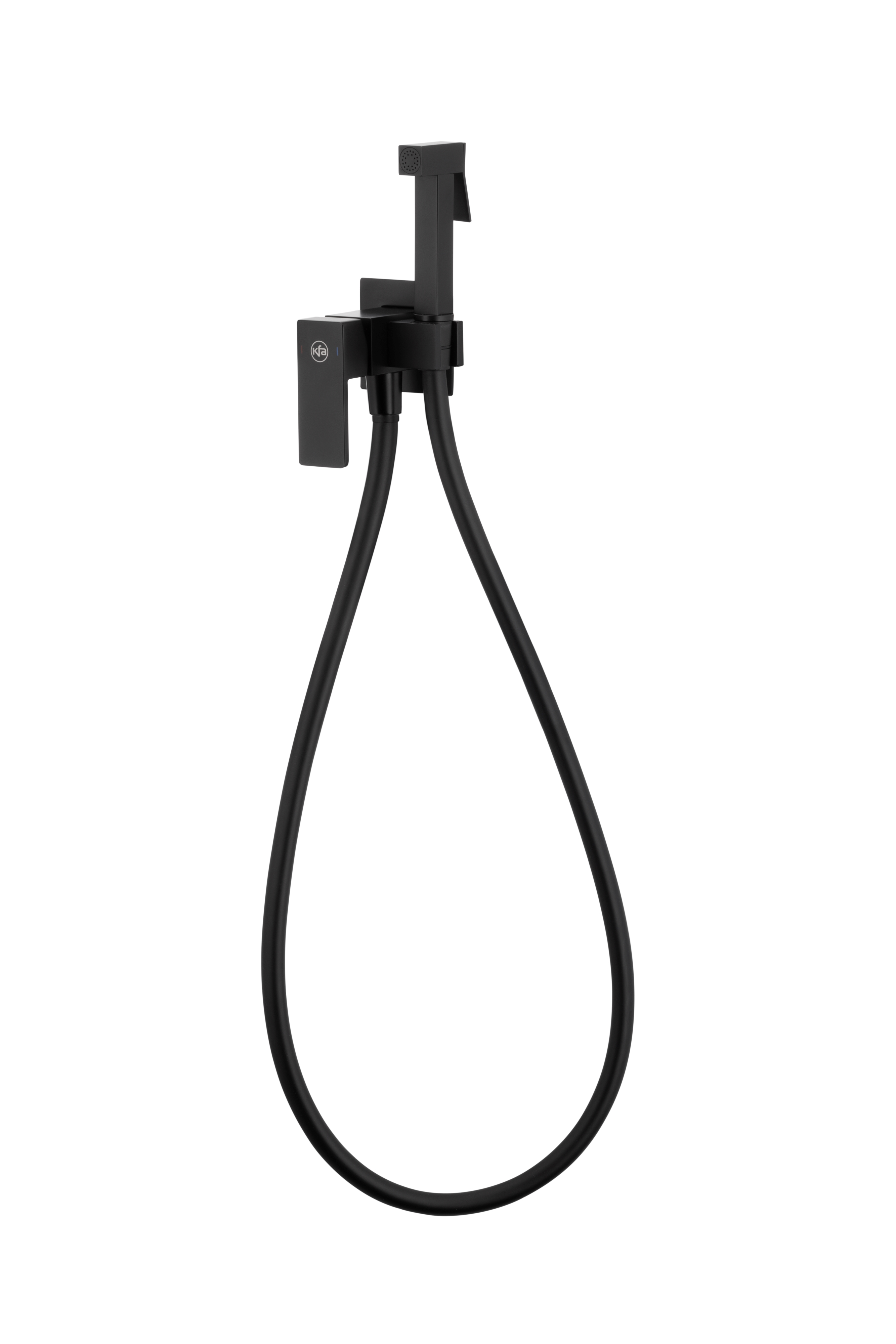 Darmowa Dostawa - Bateria bidetowa podtynkowa czarna KFA Armatura Logon Black 513951281