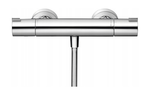 Darmowa Dostawa - Bateria prysznicowa ścienna z termostatem chrom Hansgrohe My Fox 13156000
