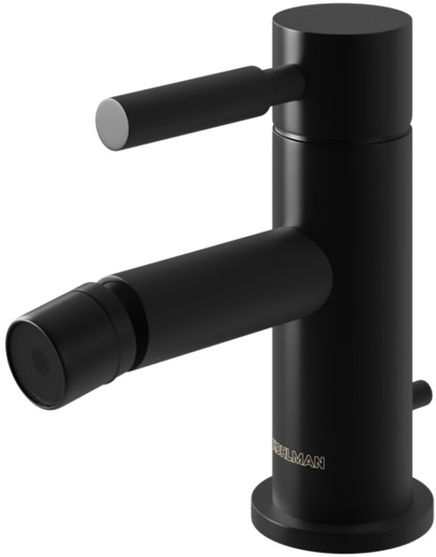 Darmowa Dostawa - Bateria bidetowa stojąca czarna Kohlman Roxin Black QB130RB