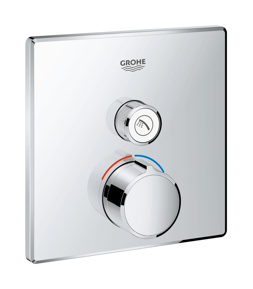 Darmowa Dostawa - Bateria prysznicowa podtynkowa starlight chrome Grohe SmartControl 29147000
