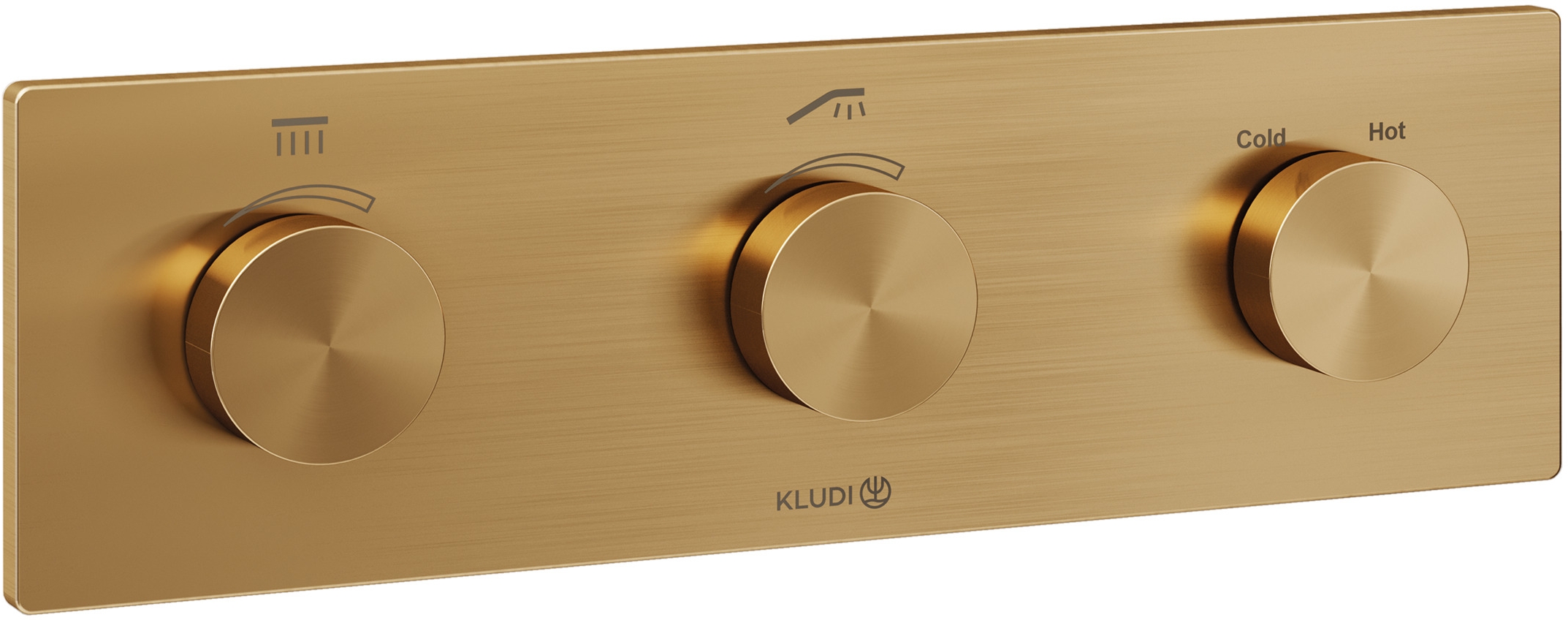 Darmowa Dostawa - Bateria wannowo-prysznicowa podtynkowa z termostatem Kludi Pushtronic 38300N100