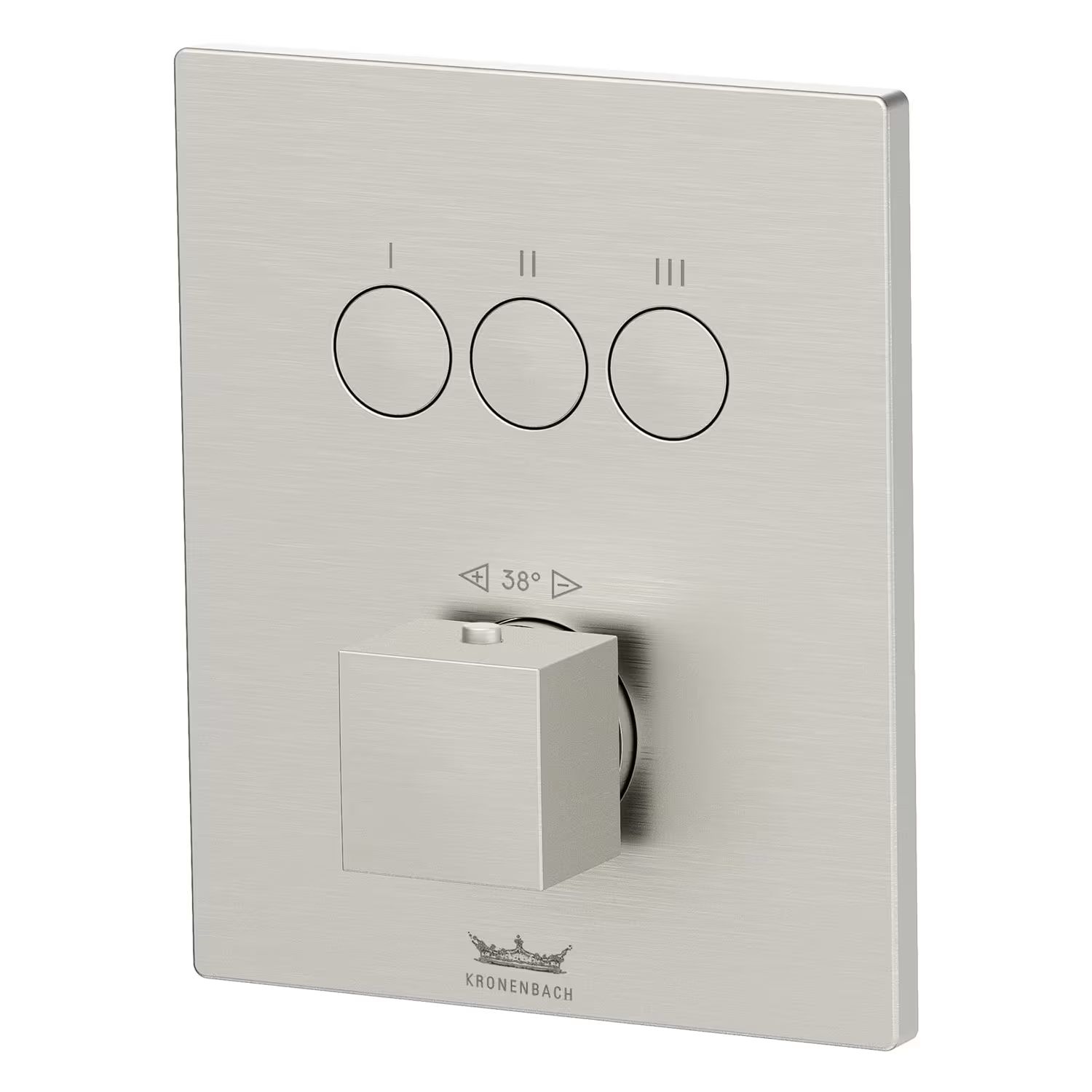 Darmowa Dostawa - Bateria wannowo-prysznicowa podtynkowa z termostatem Kronenbach Smart Push 19046003ES