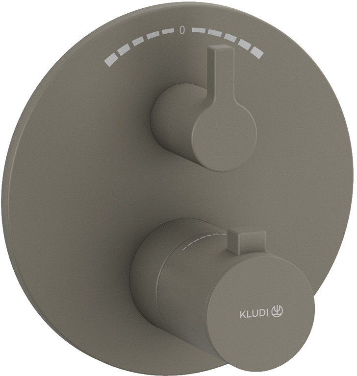 Darmowa Dostawa - Bateria wannowo-prysznicowa podtynkowa z termostatem Kludi Nova Fonte Puristic 20810O115