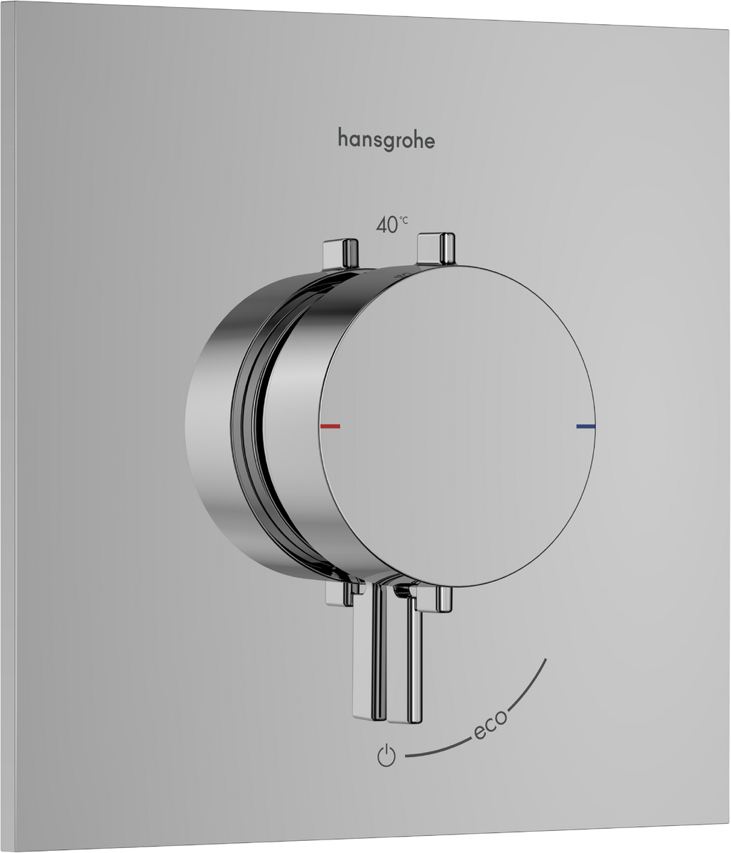 Darmowa Dostawa - Bateria prysznicowa podtynkowa z termostatem chrom Hansgrohe Ecostat Comfort E 33710000
