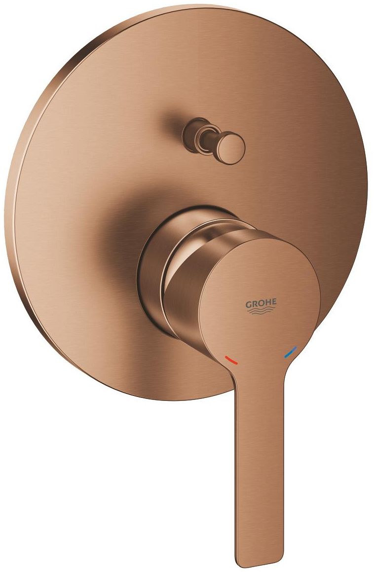 Darmowa Dostawa - Bateria wannowo-prysznicowa podtynkowa brushed warm sunset Grohe Lineare 24064DL1