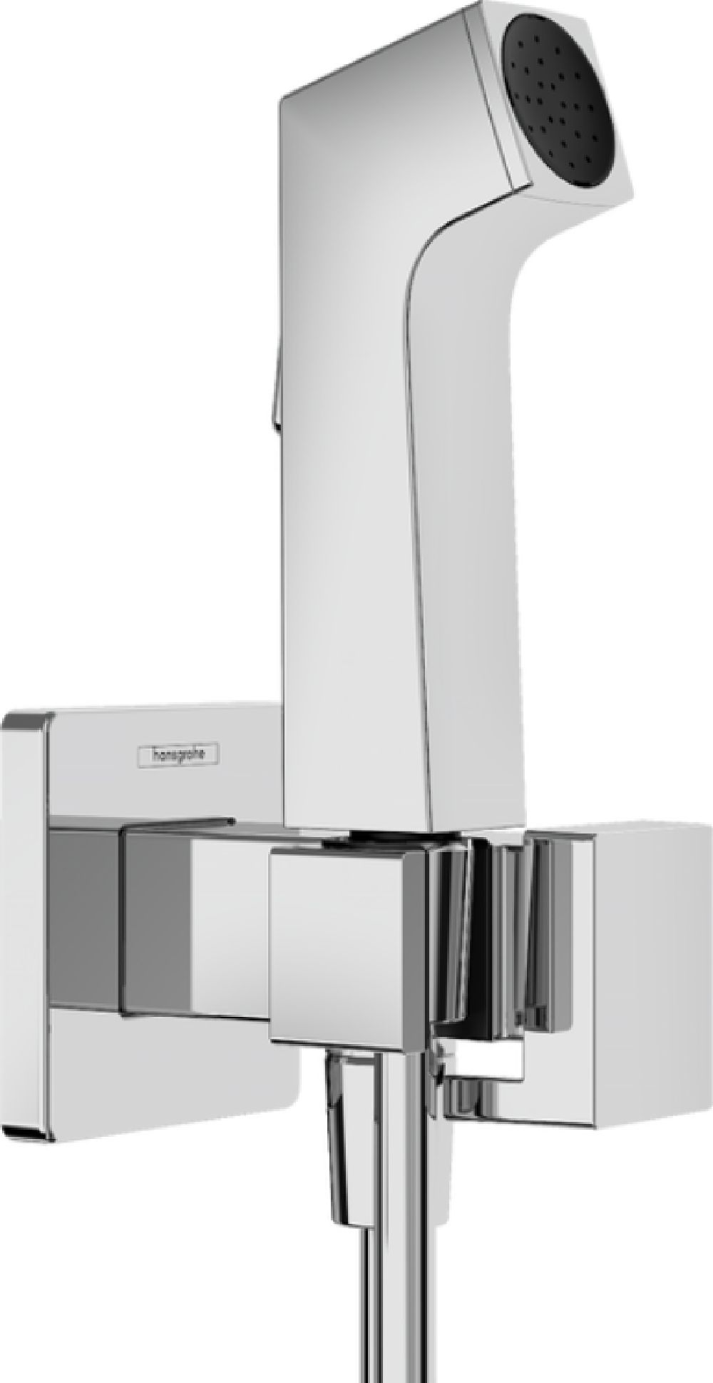 Darmowa Dostawa - Bateria bidetowa z zestawem prysznicowym podtynkowa chrom Hansgrohe Bidette 29233000
