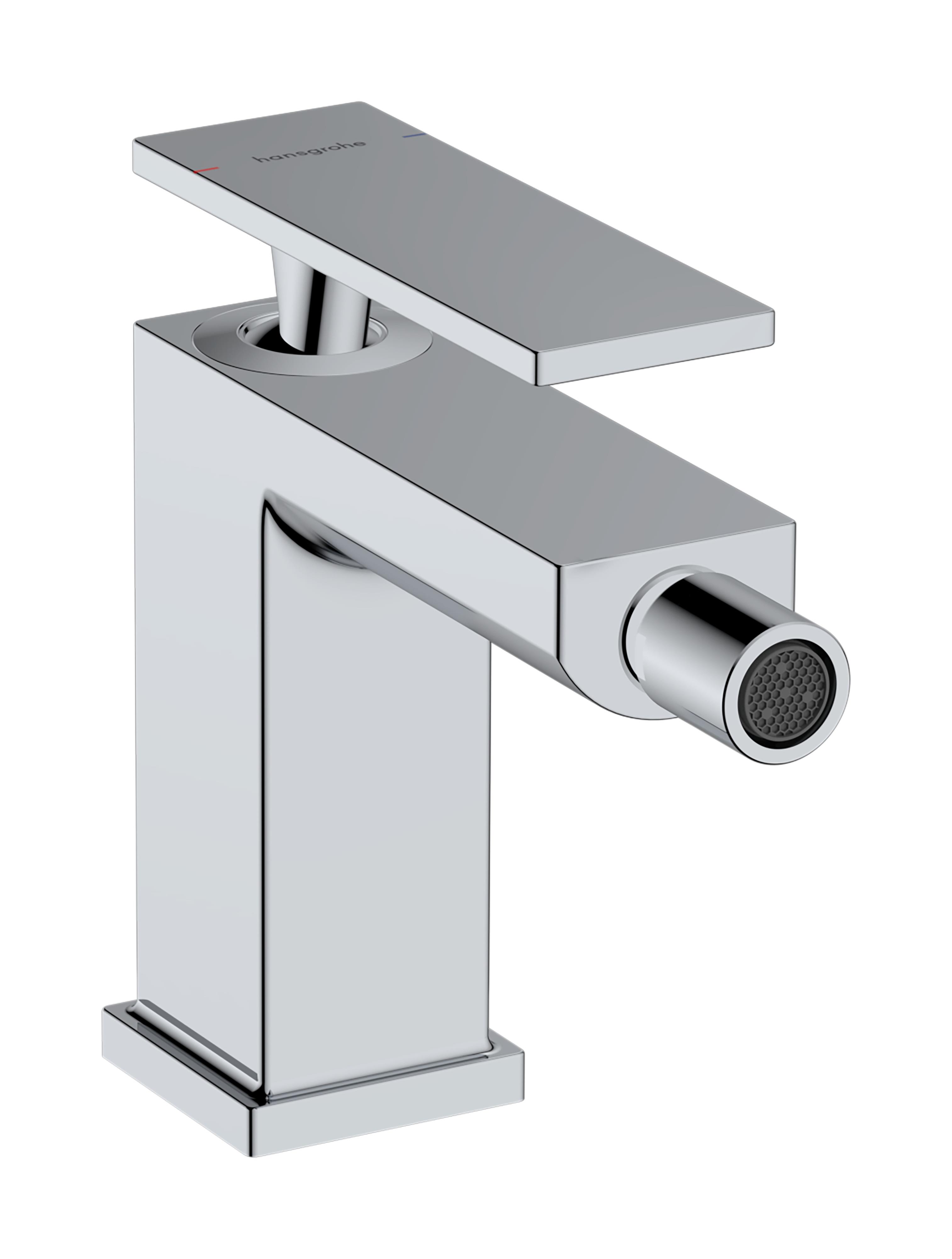 Darmowa Dostawa - Bateria bidetowa stojąca chrom Hansgrohe Tecturis E 73200000