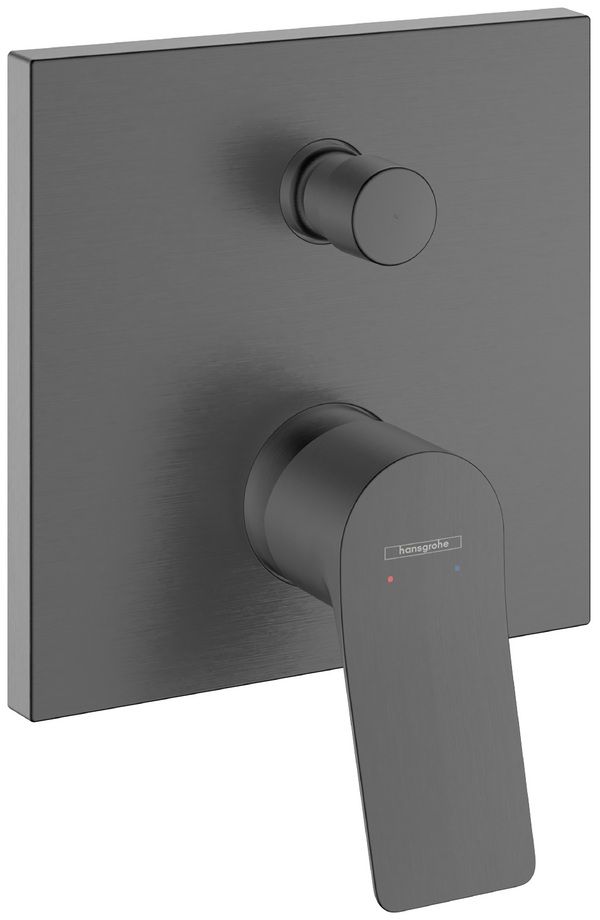 Darmowa Dostawa - Bateria wannowo-prysznicowa podtynkowa czarna Hansgrohe Vivenis 75415340