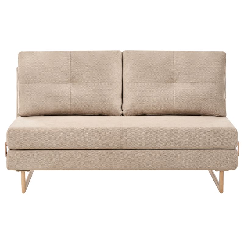 Sofa rozkładana dla 3 osób Jerslev Jasnobrązowy 1 szt.