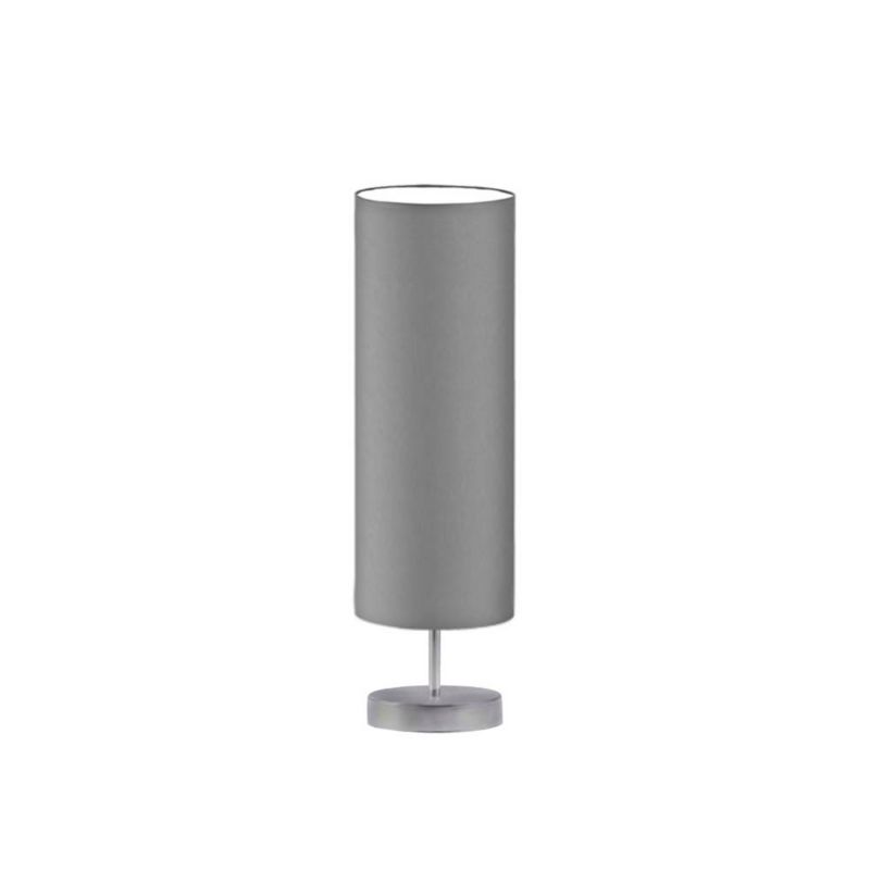 Lampka Nocna Volta Light Factory Bell Abażur Szary 1xE27 1szt.