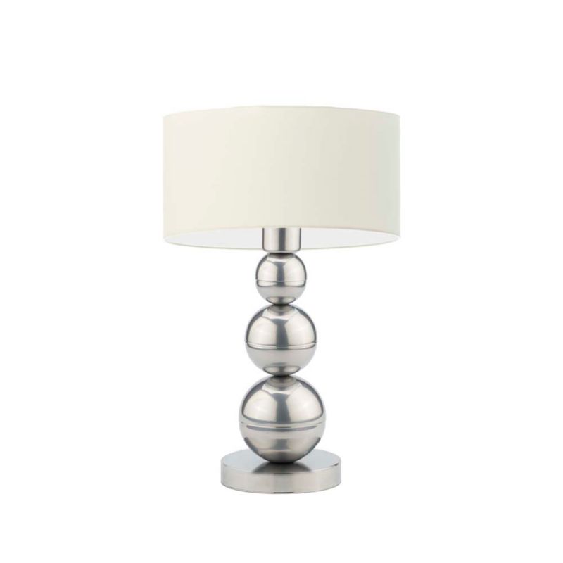 Lampka Nocna Volta Light Factory Bubble Abażur Srebrny/Ecru 1xE27 1szt.