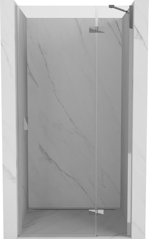 Drzwi prysznicowe uchylne Mexen Mist-H chrom transparentne 85 cm 1 szt