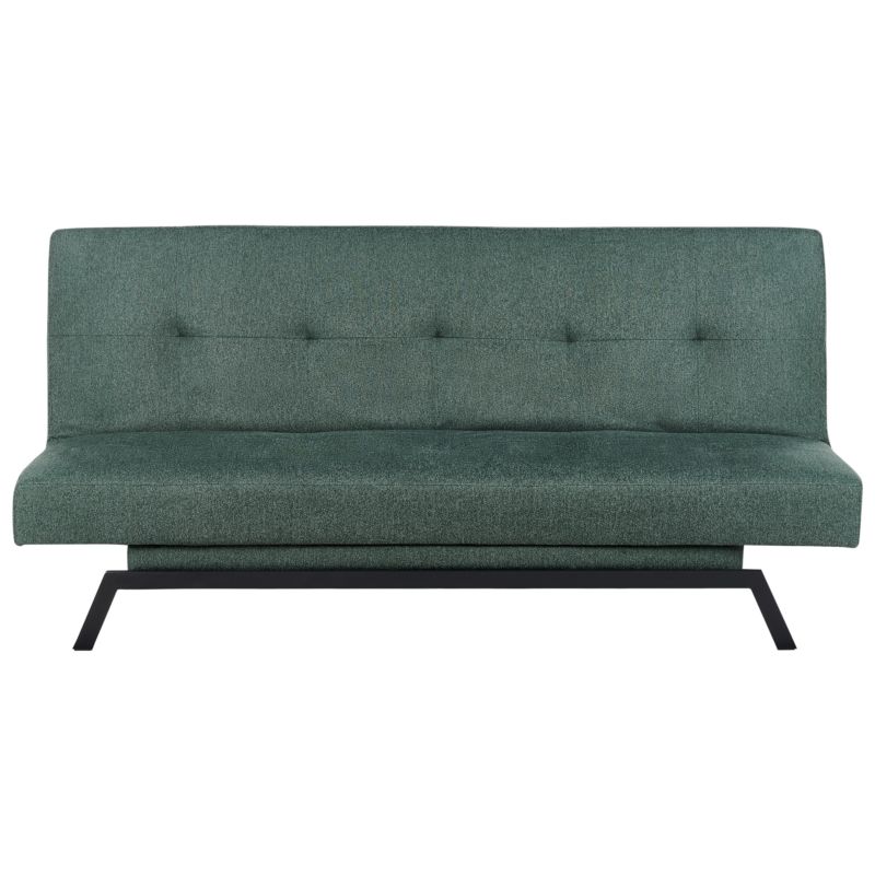 Sofa rozkładana dla 3 osób Leeds Zielony 1 szt.