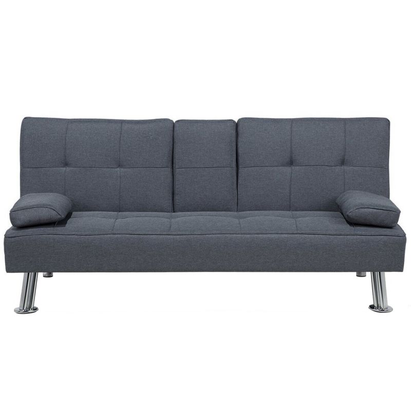 Sofa rozkładana dla 3 osób Roxen Ciemnoszary 1 szt.