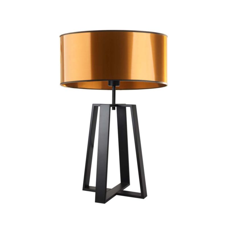 Lampka Nocna Volta Light Factory Wenis Abażur Miedziany 1xE27 1szt.