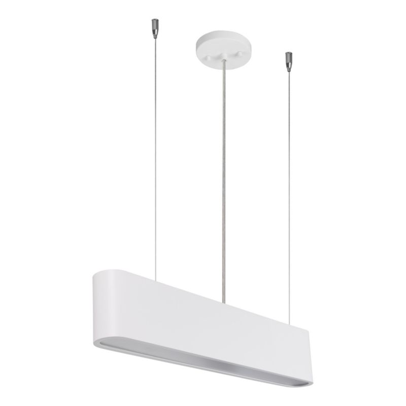 Lampa Wisząca SPOT Light 1xLED 35W Biały, Klasyczny Design od Polskiego Producenta, 1 szt.
