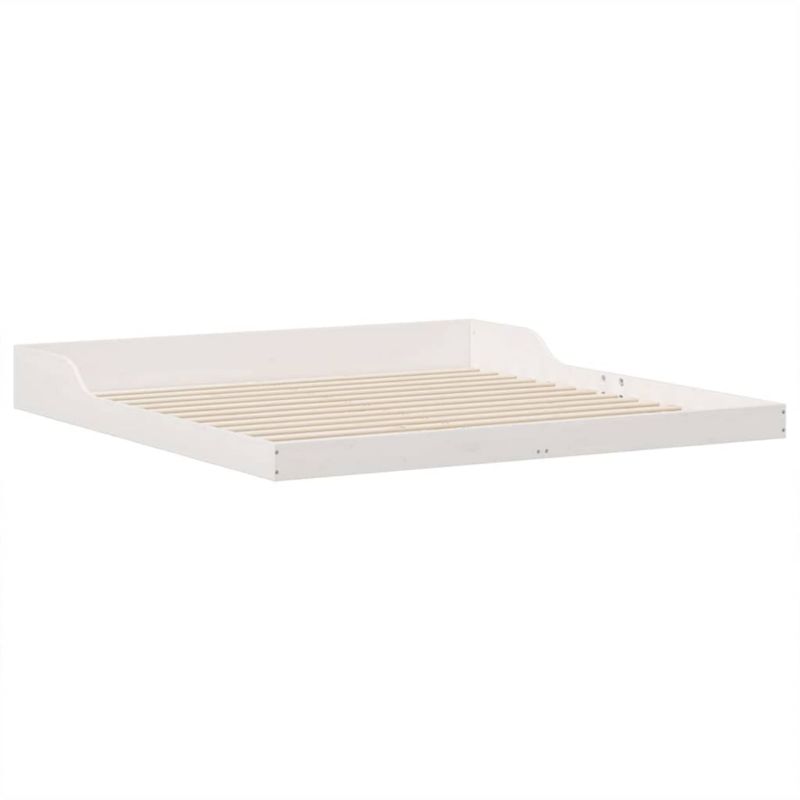 Rama łóżka WaszeMeble 200x200 cm Biały sosna WM-873302 1 szt.