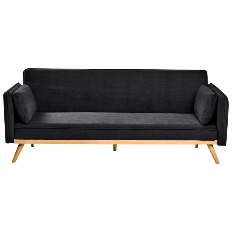Sofa rozkładana Asaa Czarny 1 szt.