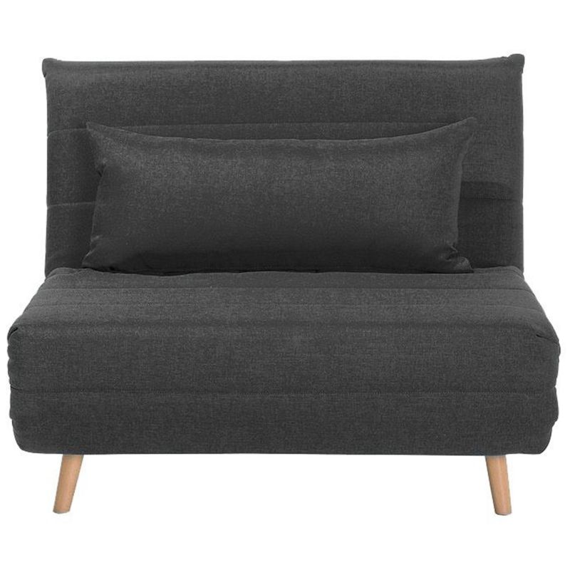 Sofa rozkładana jednoosobowa Setten Ciemnoszary 1 szt.