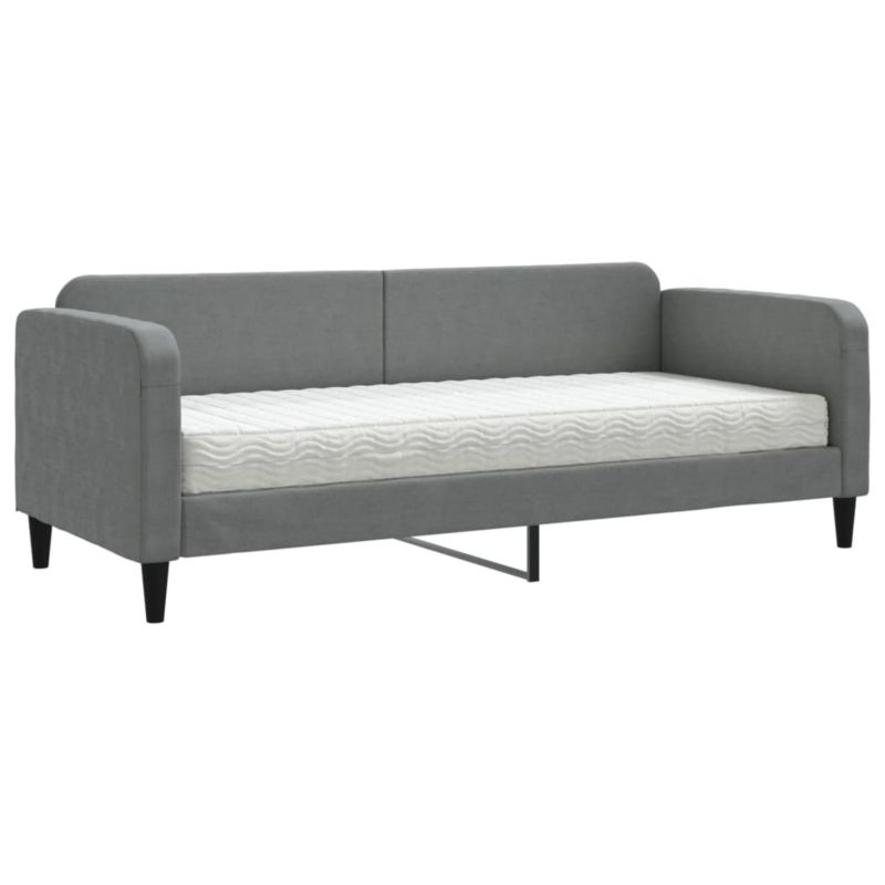 Sofa rozkładana WaszeMeble 80x200 cm Ciemnoszary tkanina WM-3196794 1 szt.