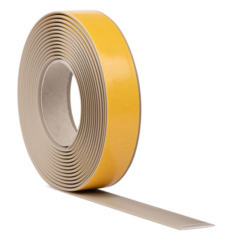 Listwa progowa PVC 35 mm QUEST, samoprzylepna listwa przejściowa- 5 m, beżowa, 1 szt.