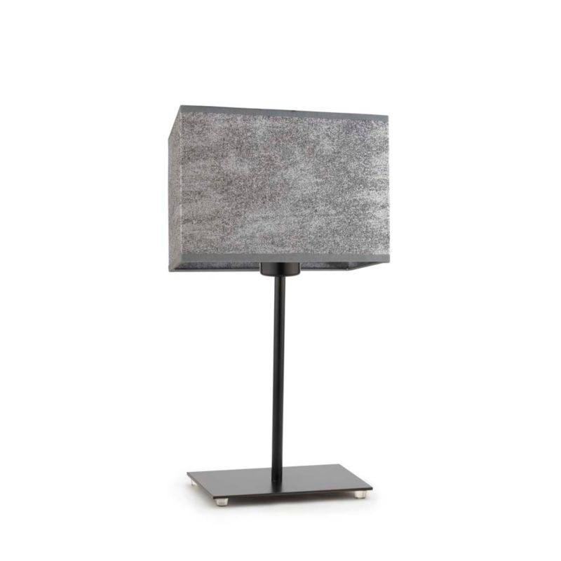 Lampka Nocna Volta Light Factory Moto Abażur Beton Prostokąt 1xE27 1szt.