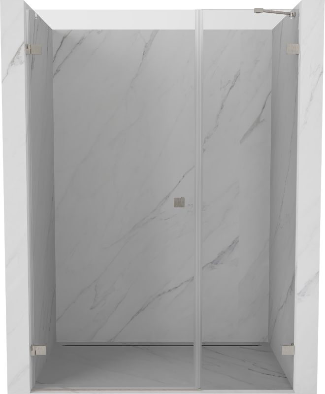 Drzwi prysznicowe uchylne Mexen Lunar-B transparent 130x200 cm 832S-130-050-97-00-L 1 szt.