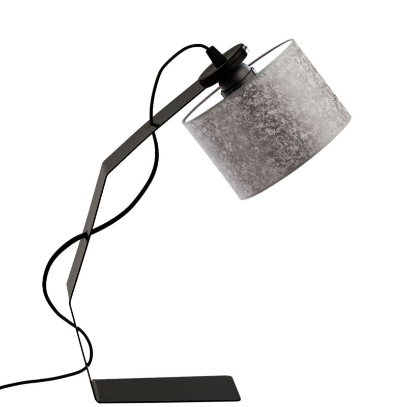 Lampka Nocna Volta Light Factory Blacha Abażur Beton1xE27 1szt.
