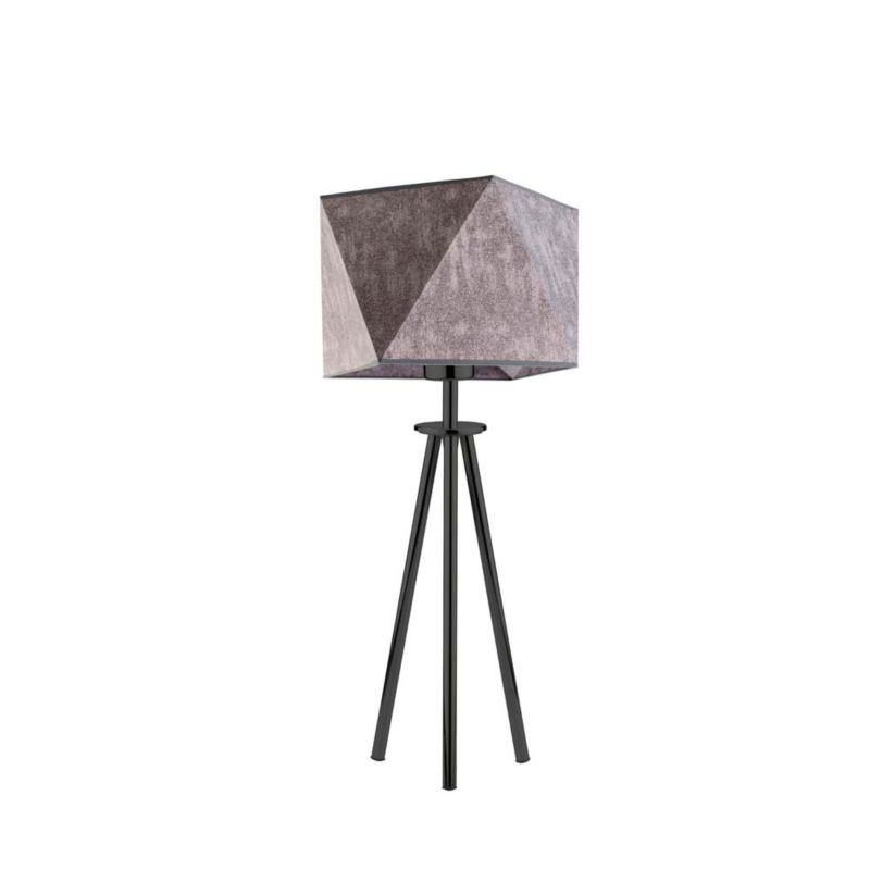 Lampka Nocna Volta Light Factory Deco Abażur Beton Diament 1xE27 1szt.