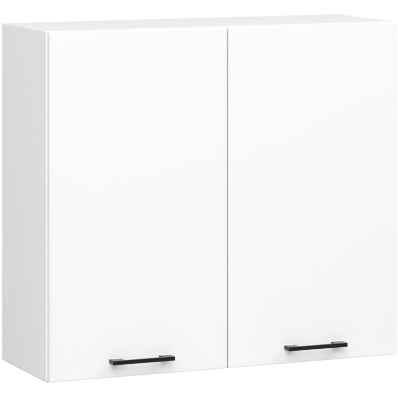 Szafka kuchenna Akord W80 system Oliwia H720 Biała 80 cm 2 drzwi 2 półki 80x30x72 cm 1 szt.