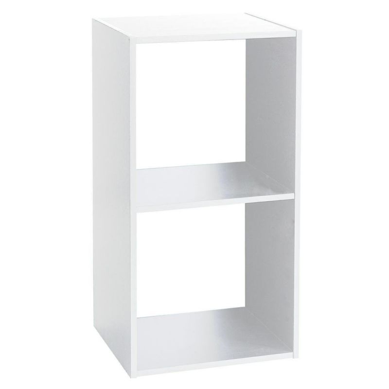 Regał na książki modułowy Kali 2 półki biały nowoczesny do salonu sypialni biura 67,5 cm 5FIVE SIMPLY SMART 1 szt.