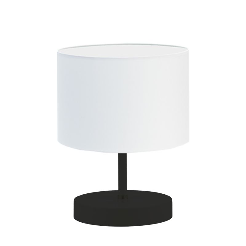 Lampka Nocna Volta Light Factory Picolo Abażur Biały Walec 1xE27 1szt.
