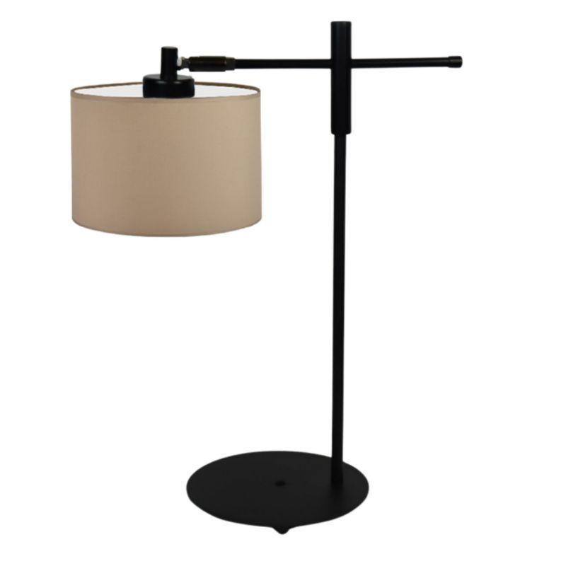 Lampka Nocna Volta Light Factory Miko Abażur Cappuccino 1xE27 1szt.