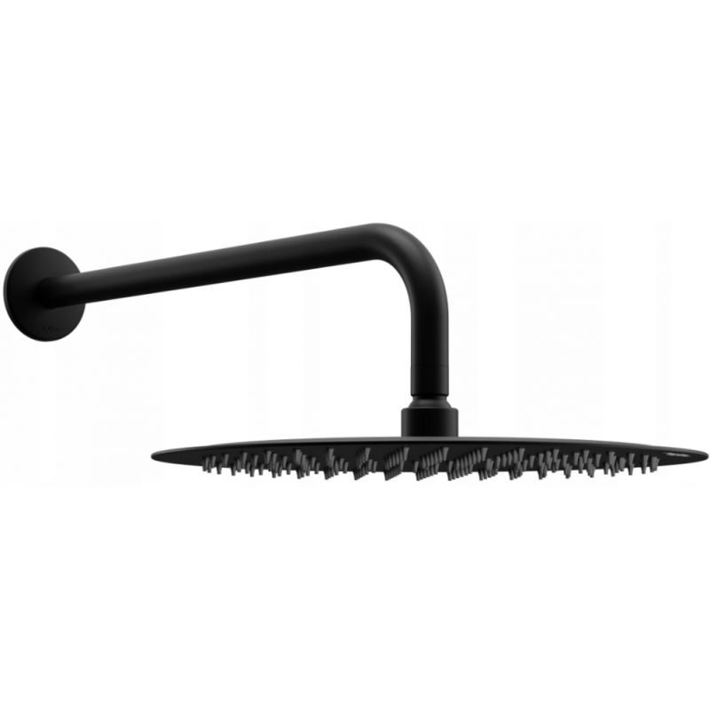 Deszczownica okrągła Mexen Slim czarna 25 cm 1 szt.