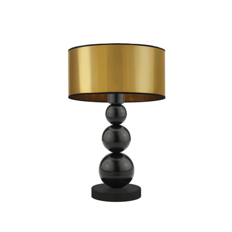 Lampka Nocna Volta Light Factory Bubble Abażur Złoty 1xE27 1szt.