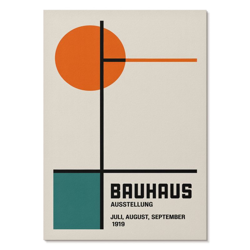 Obraz Plakat Canvas Tulup 21x29,7 cm (A4) Styl Bauhaus Do biura, salonu, sypialni 1 szt.