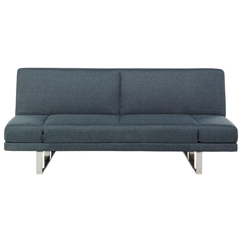 Sofa rozkładana dla 2 osób York Niebieski 1 szt.